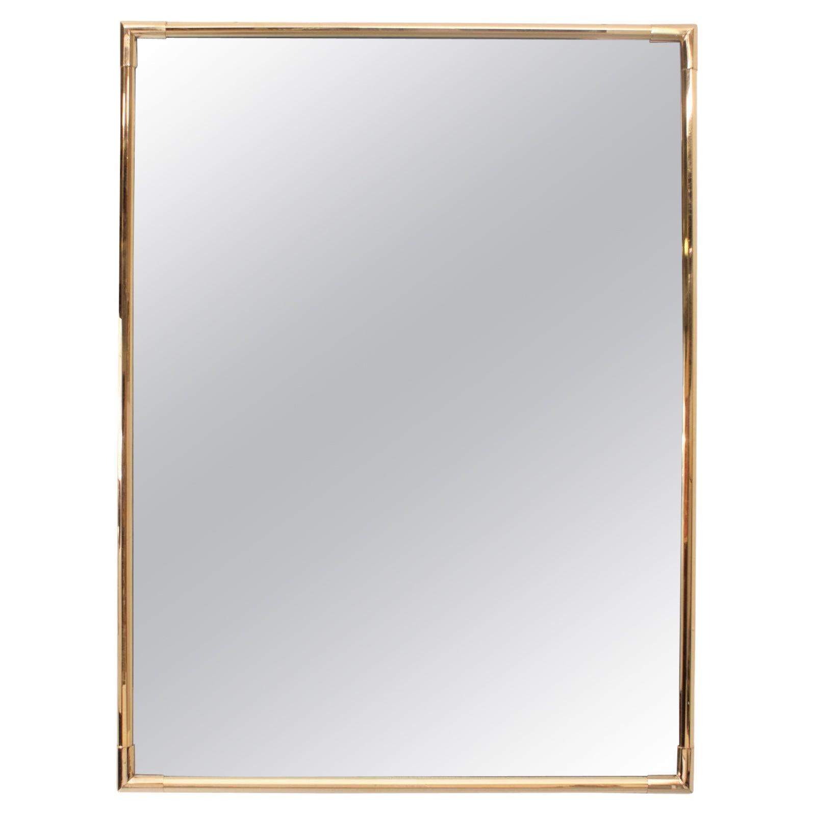 Octagonal framed Mirror Regency 1970s For Sale