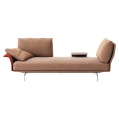 Avant-Après Medium Sofa in Vip A8 Upholstery with Metal Grey by Sergio Bicego