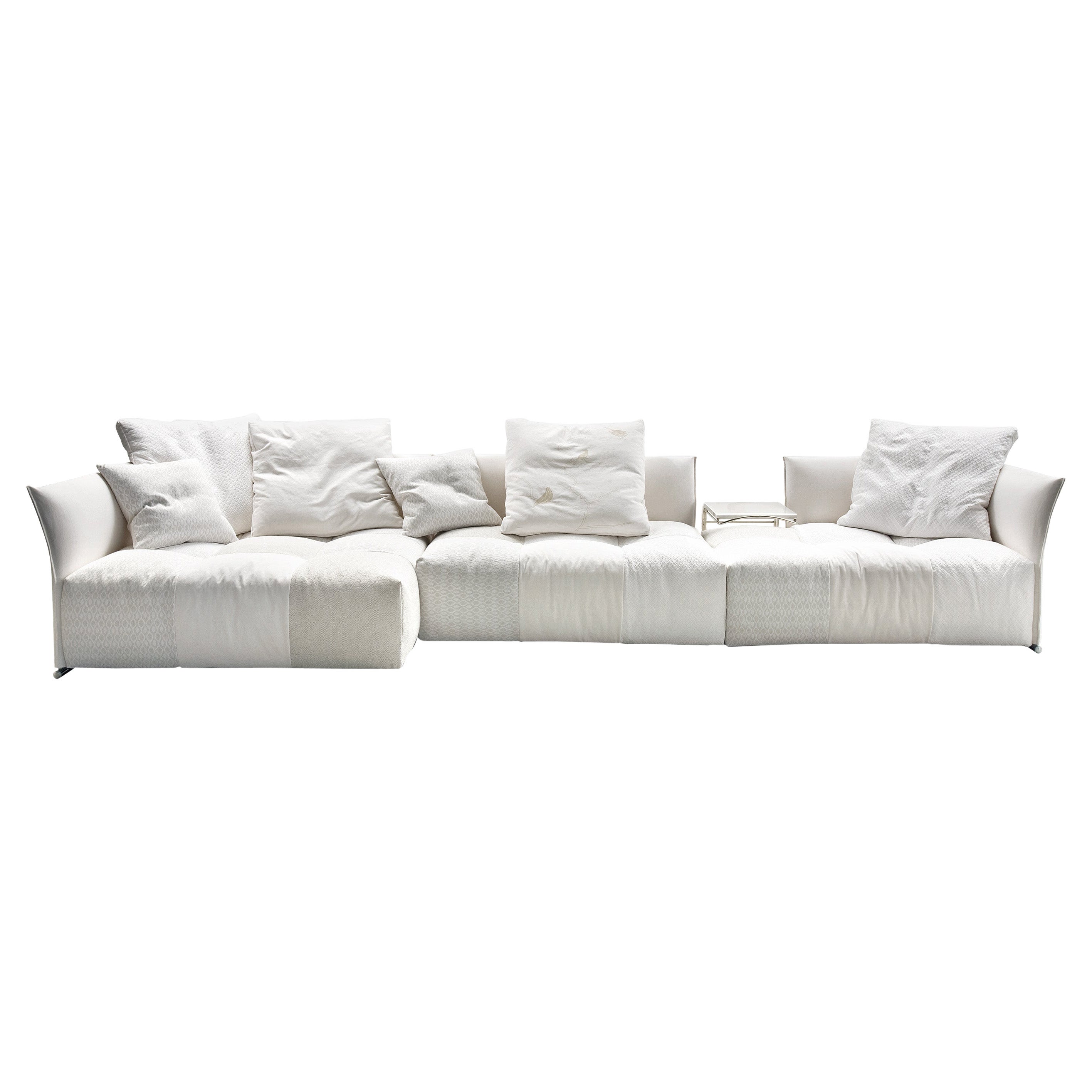 Pixel Sectional Sofa in Patchwork Upholstery by Sergio Bicego
