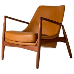 "Seal" Lounge Chair by Ib Kofod Larsen, Sweden, 1950s