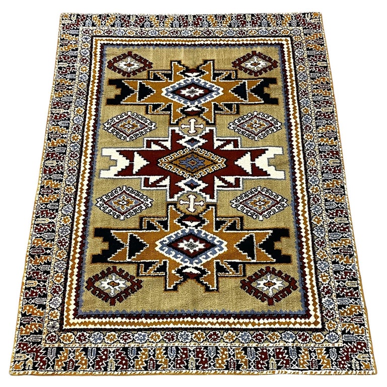 Midcentury Wool Area Rug by John Freeman for Concepts International ...