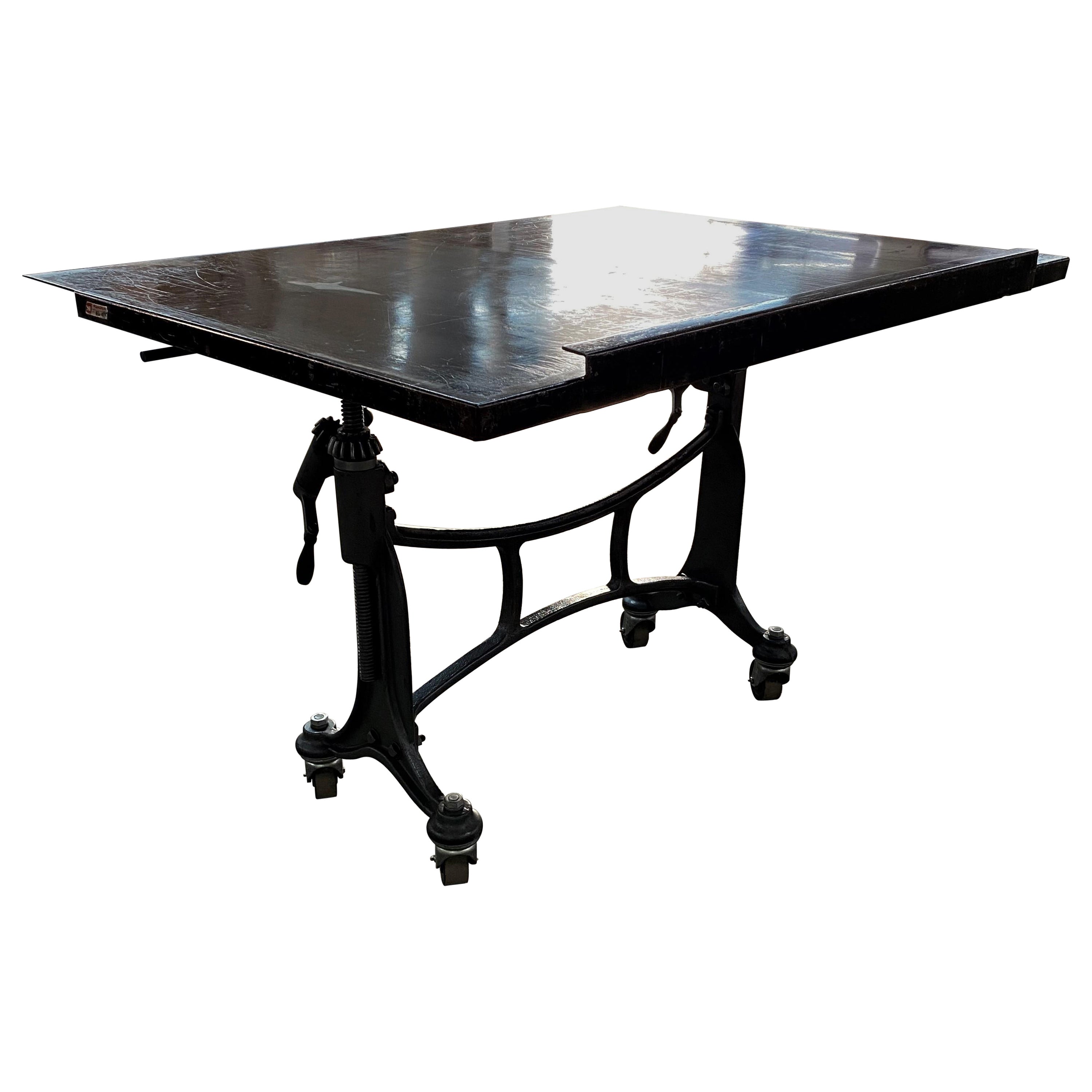 Antique Printing Table