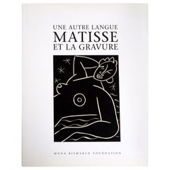 Une Autre Langue; Matisse et la Gravure by Claude Duthuit, 1st Ed Exhibition Cat