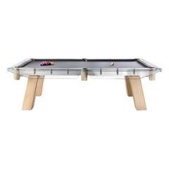 Filotto Wood Natural Oak Player POOL Table by Impatia