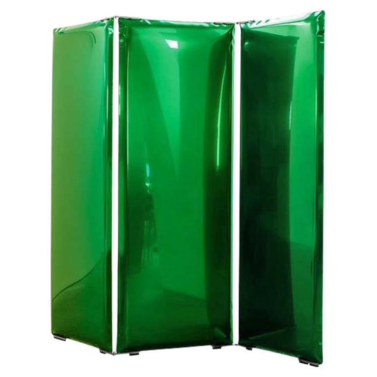 Emerald Sonar Sculptural Floor Mirror by Zieta For Sale