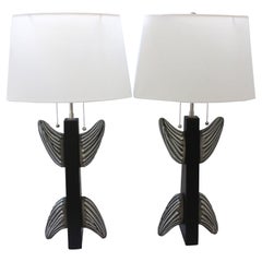 Pair of French Mid Century Table Lamps