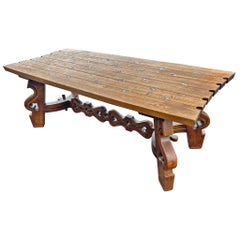 Grande tavolo rustico neo in Oak, circa 1950/1960