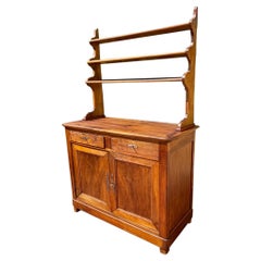 Louis Philippe Style, Walnut Dresser, 19th Century