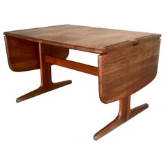 Danish Design Drop-Leaf Occasional Table