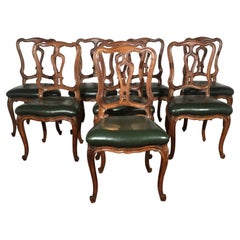 Louis XV Style Dining Chairs Set of 8