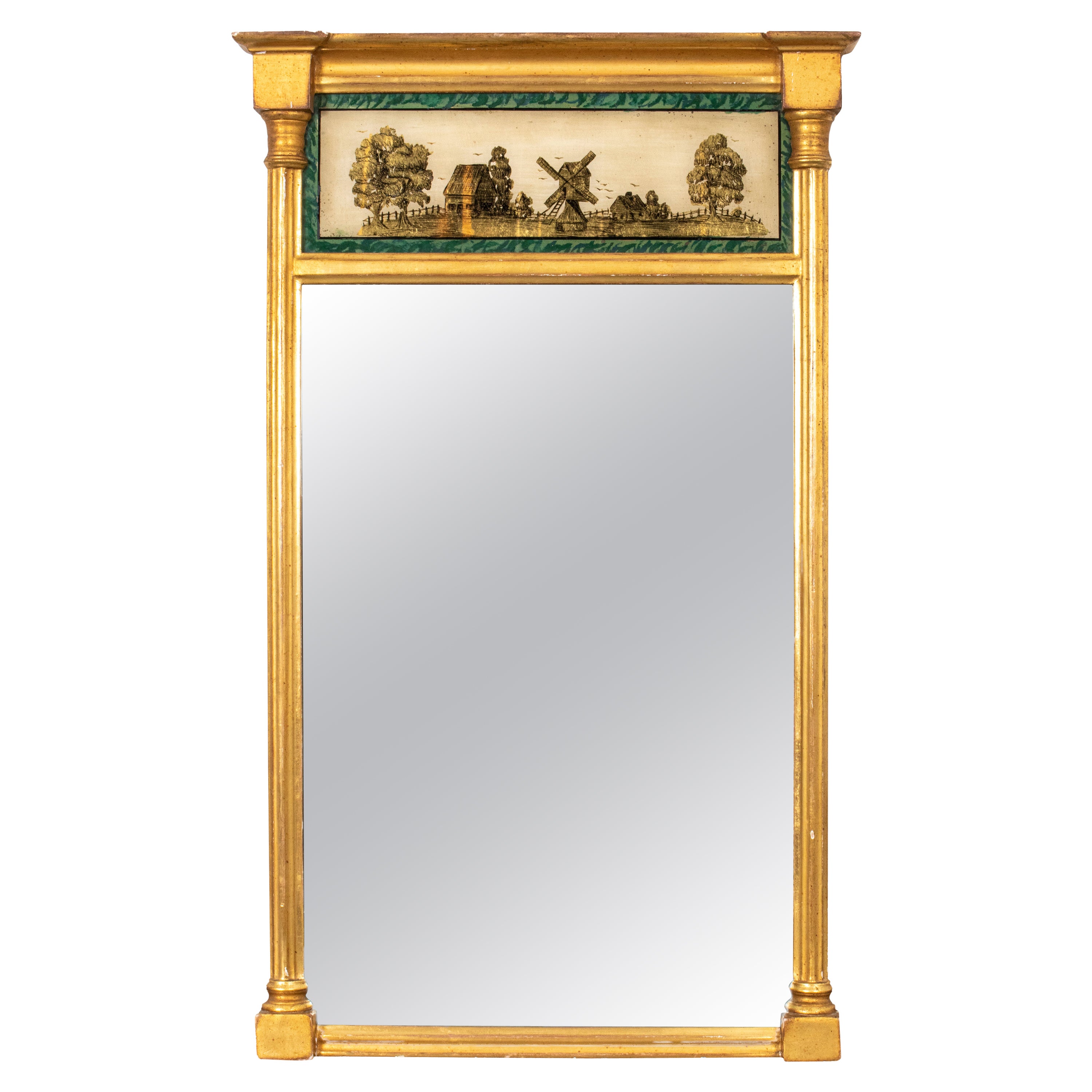 Federal Style Giltwood Mirror