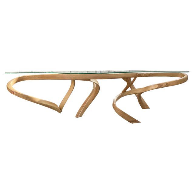 Selene - Dining table by Raka Studio - Bent Wood For Sale at 1stDibs ...
