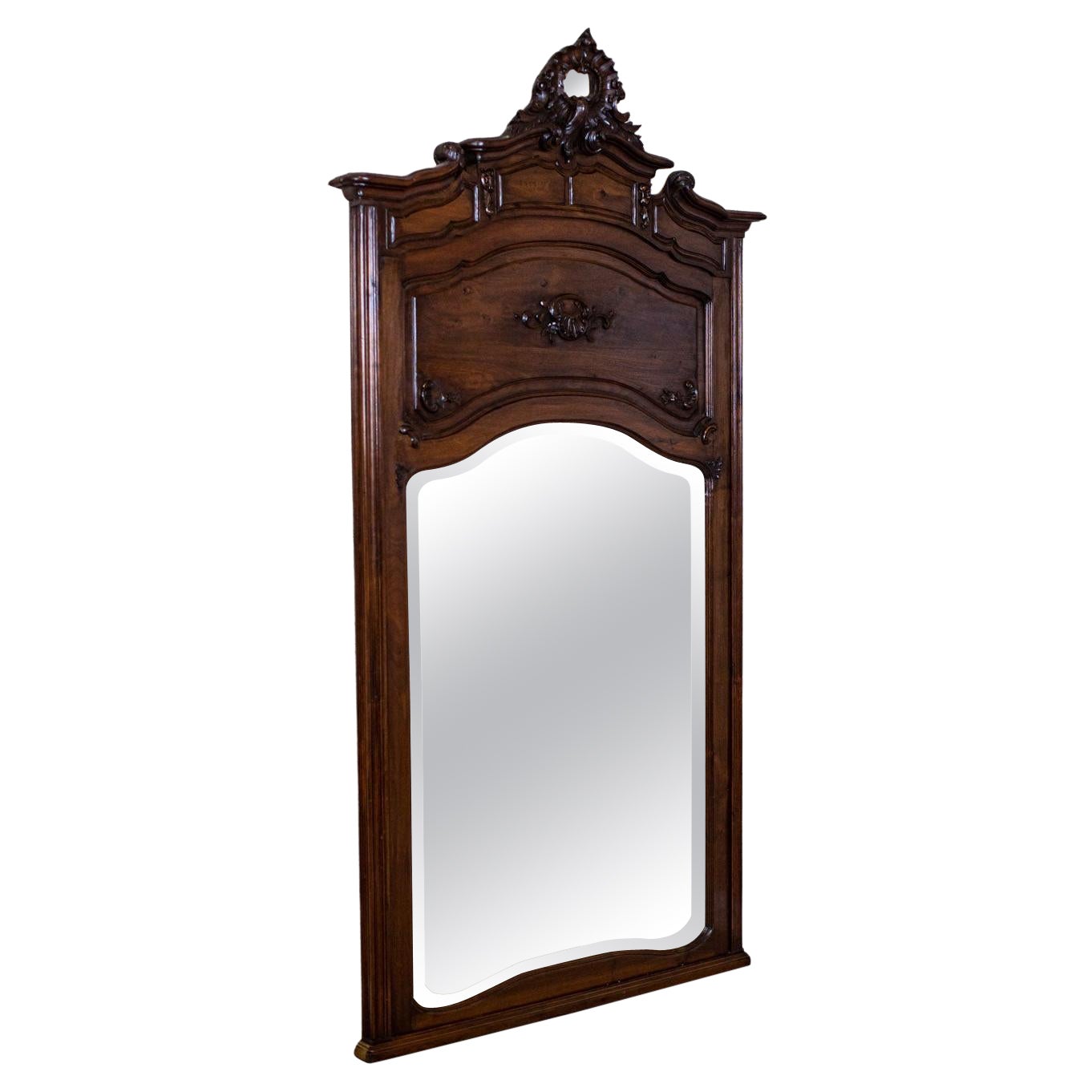 Floor Mirror From the Early 20th Century in the Louis XV Style For Sale