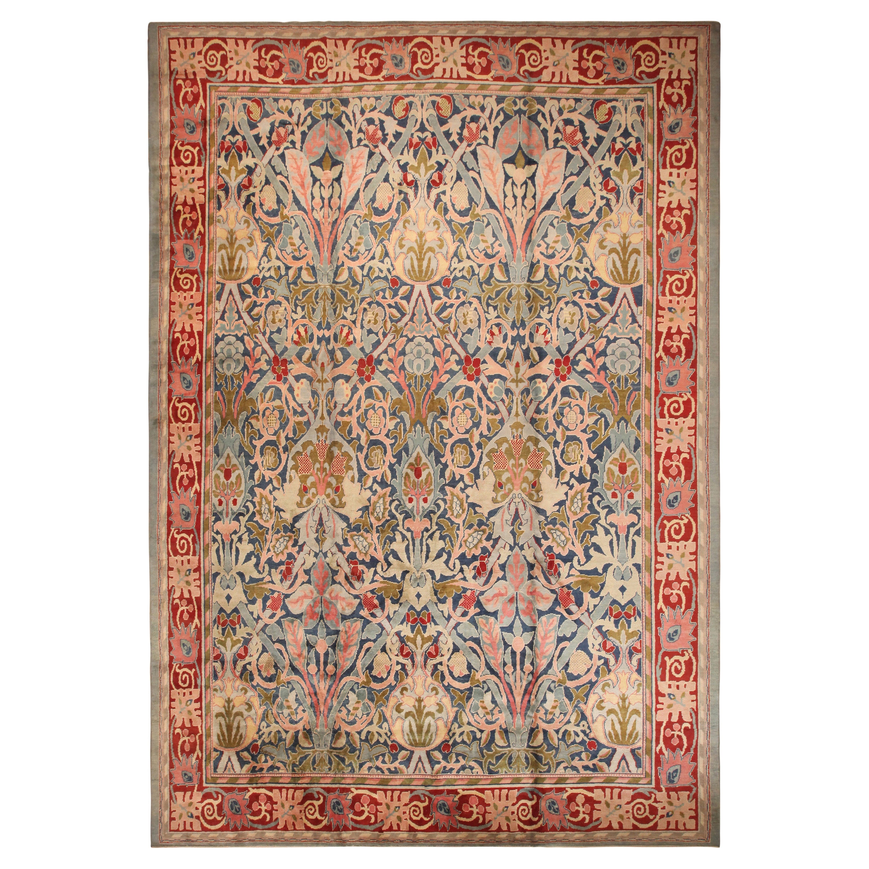 5' 9 x 8' 2 Traditional Persian Chobi Design Handmade Agra Rug Rosewood Wool ft 