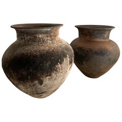 Pair of 19th Century Water Jars from Oaxaca