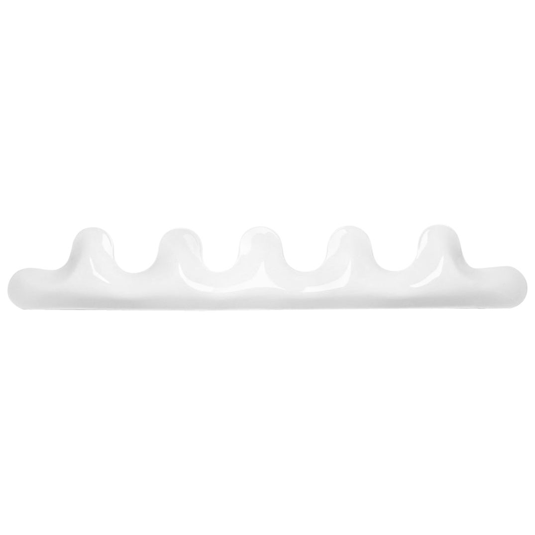 White Glossy Kamm 5 Coat Hanger by Zieta For Sale