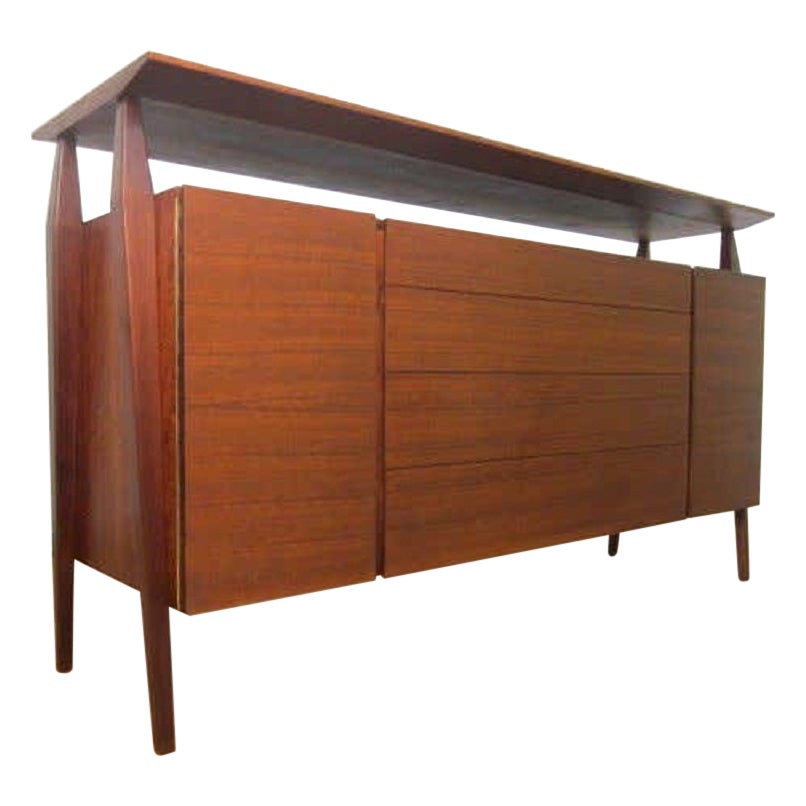 Bertha Schaefer Credenza by Singer & Sons For Sale