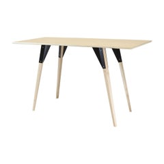 Clarke Desk Maple Black