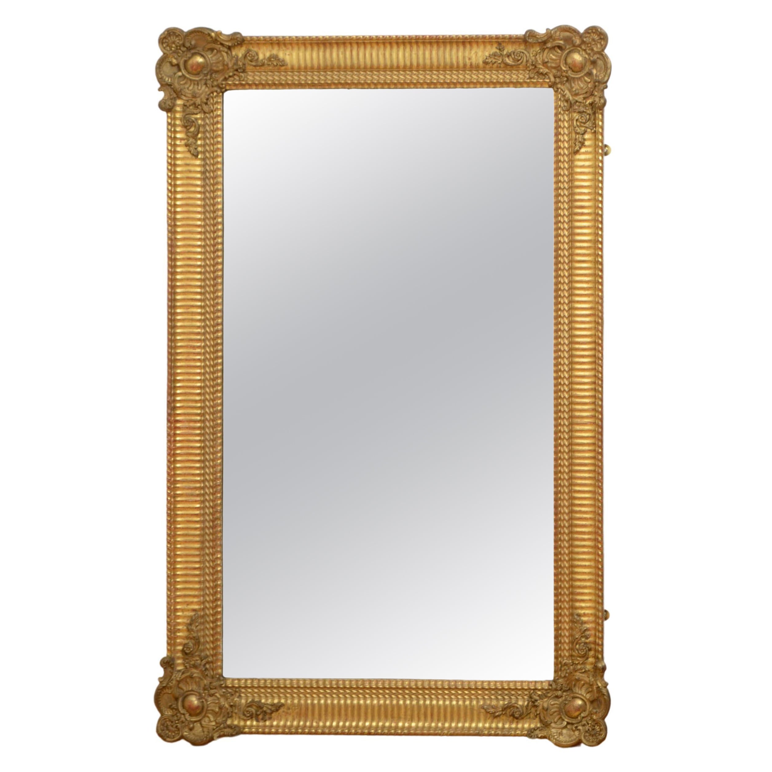 Early 19th Century Giltwood Wall Mirror