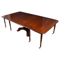 William IV Mahogany Dining Table, Antique Dining Table