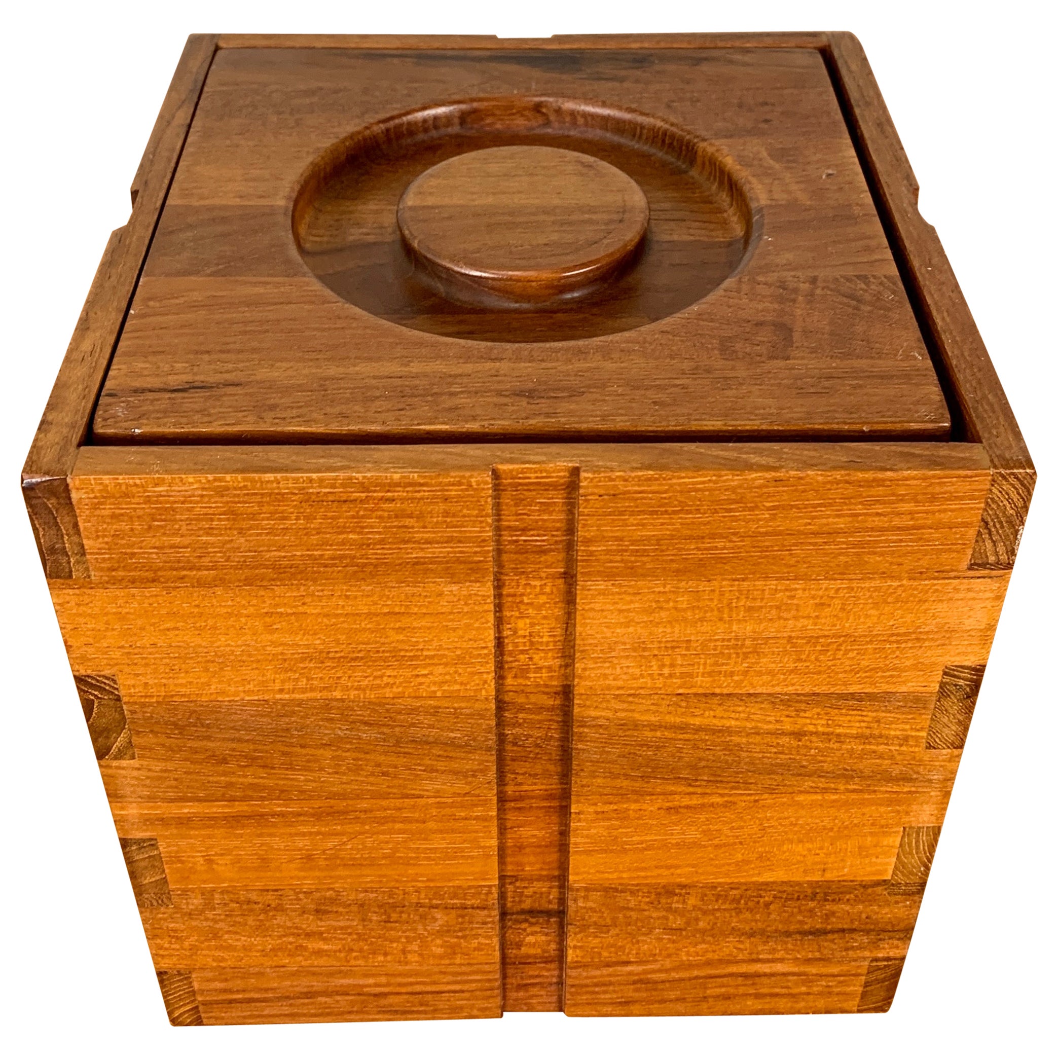 Solid Teak Ice Bucket by Kalmar