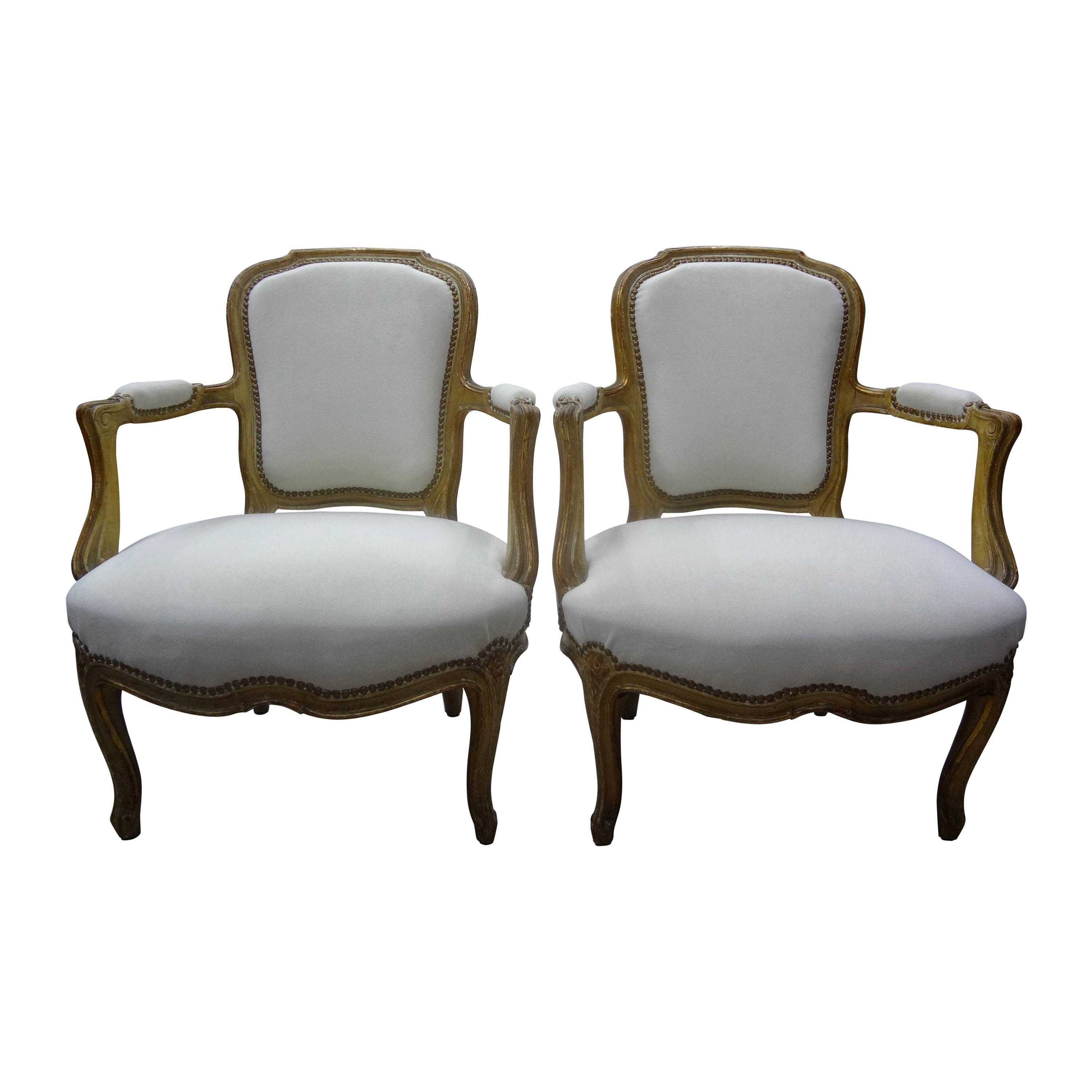 Pair of 19th Century French Louis XVI Style Chairs