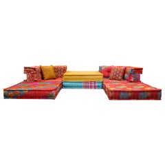 Used Roche Bobois Mah Jong Kenzo Takada Lounge Sofa by Hans Hopfer