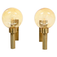 Pair of Vitrika Bodega Sconces in the Style of Hans Agne Jakobsson