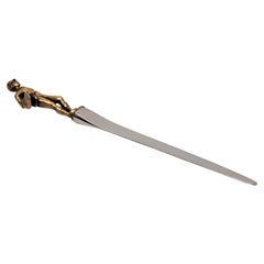 Vintage Tiffany Sterling Jockey Letter Opener