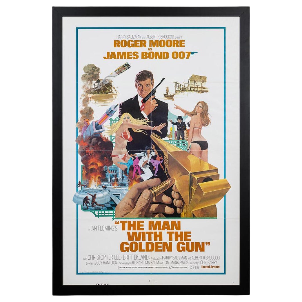 Original American 'U.S' Release James Bond 'Man with the Golden Gun', c.1974