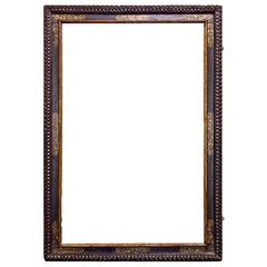 Dramatically Large Carved, Gilded and Polychrome Spanish Baroque Frame 6