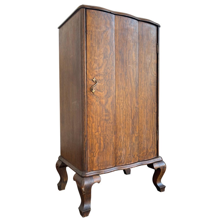 Vintage Tiger Oak Sheet Music Storage For Sale at 1stDibs