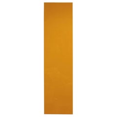 Zeitgenössischer moderner Roche Bobois-Hängeschrank mit gelbem Lack