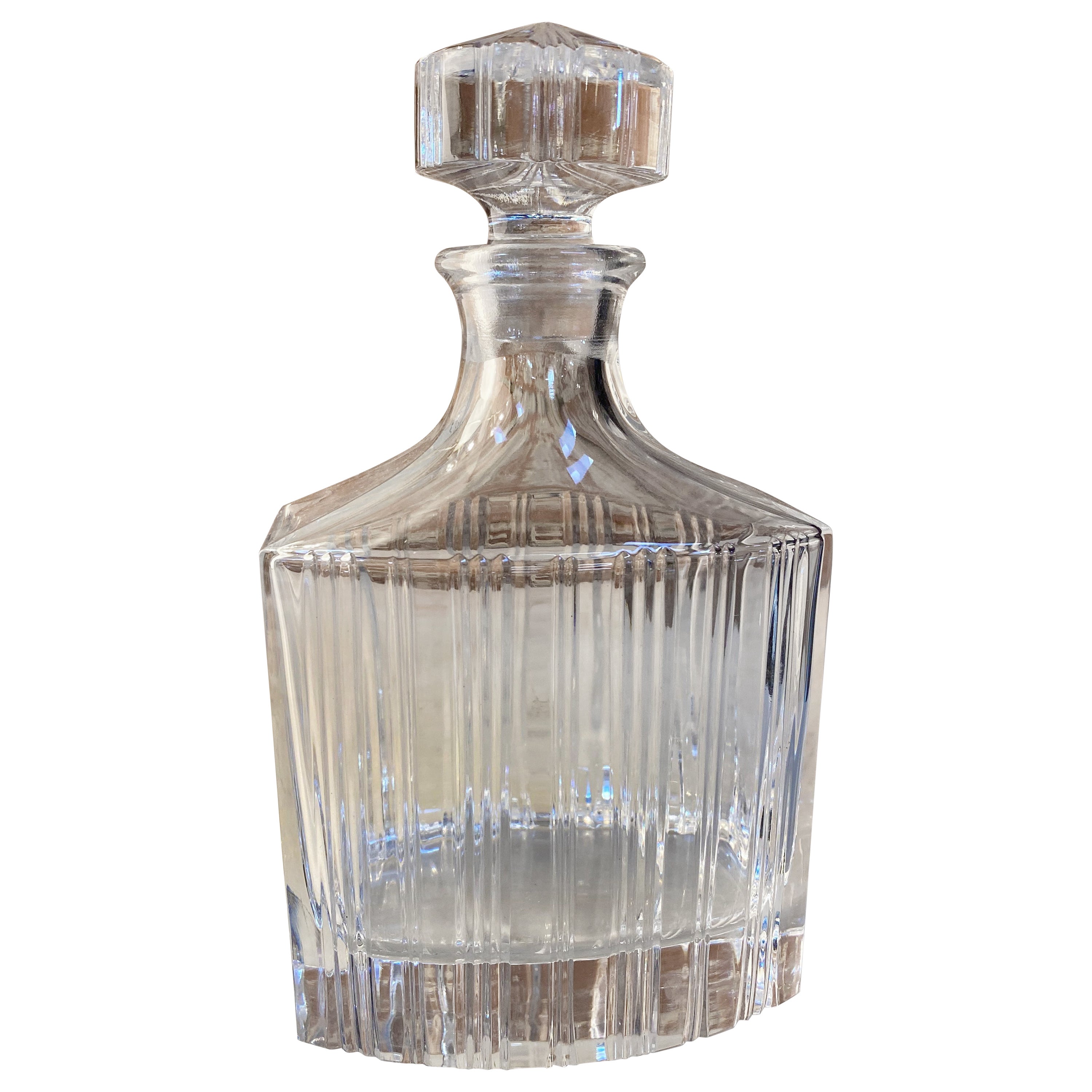 Decorative Baccarat Bottle Made in France, 1940