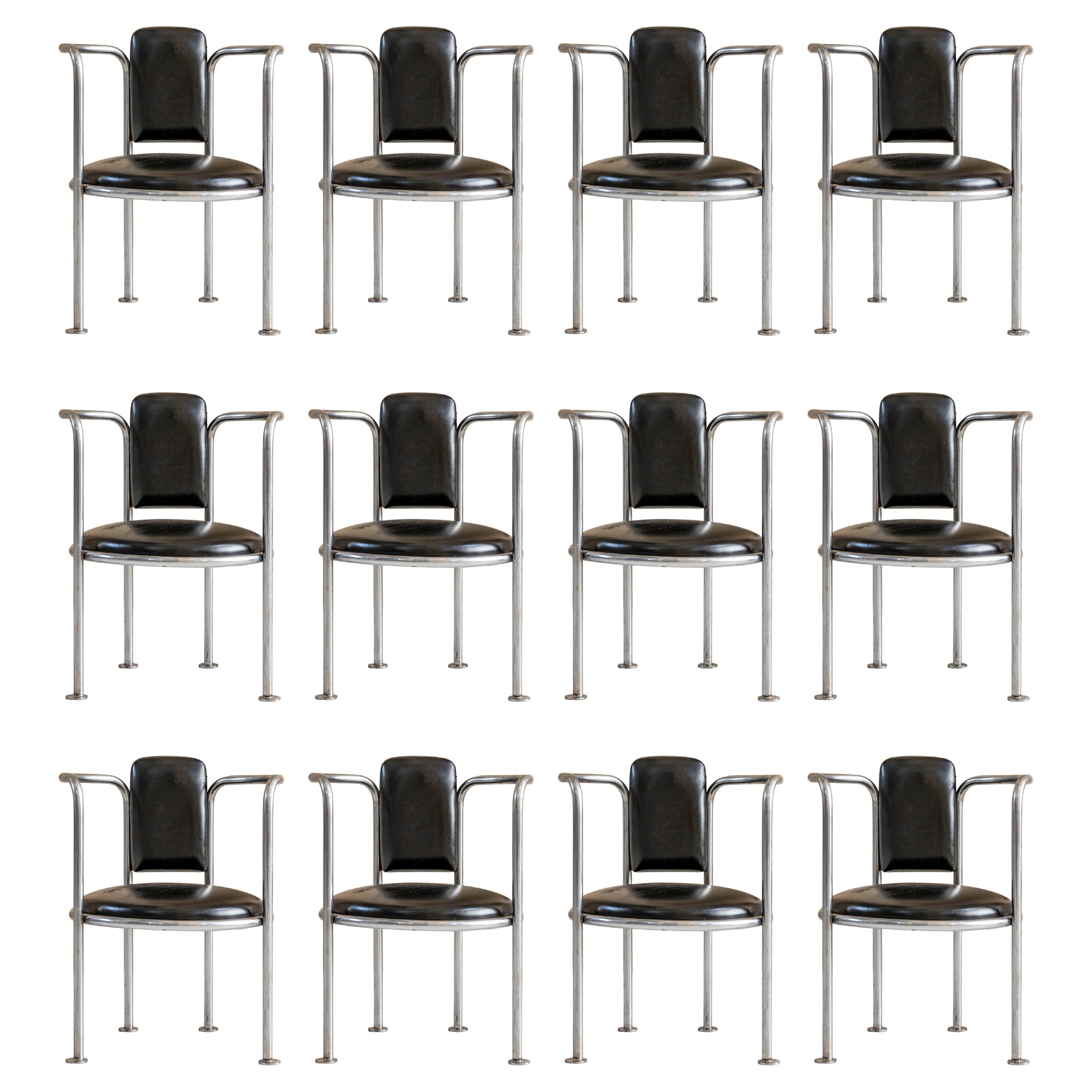 Set of 12 Chairs Bohaus Inspired