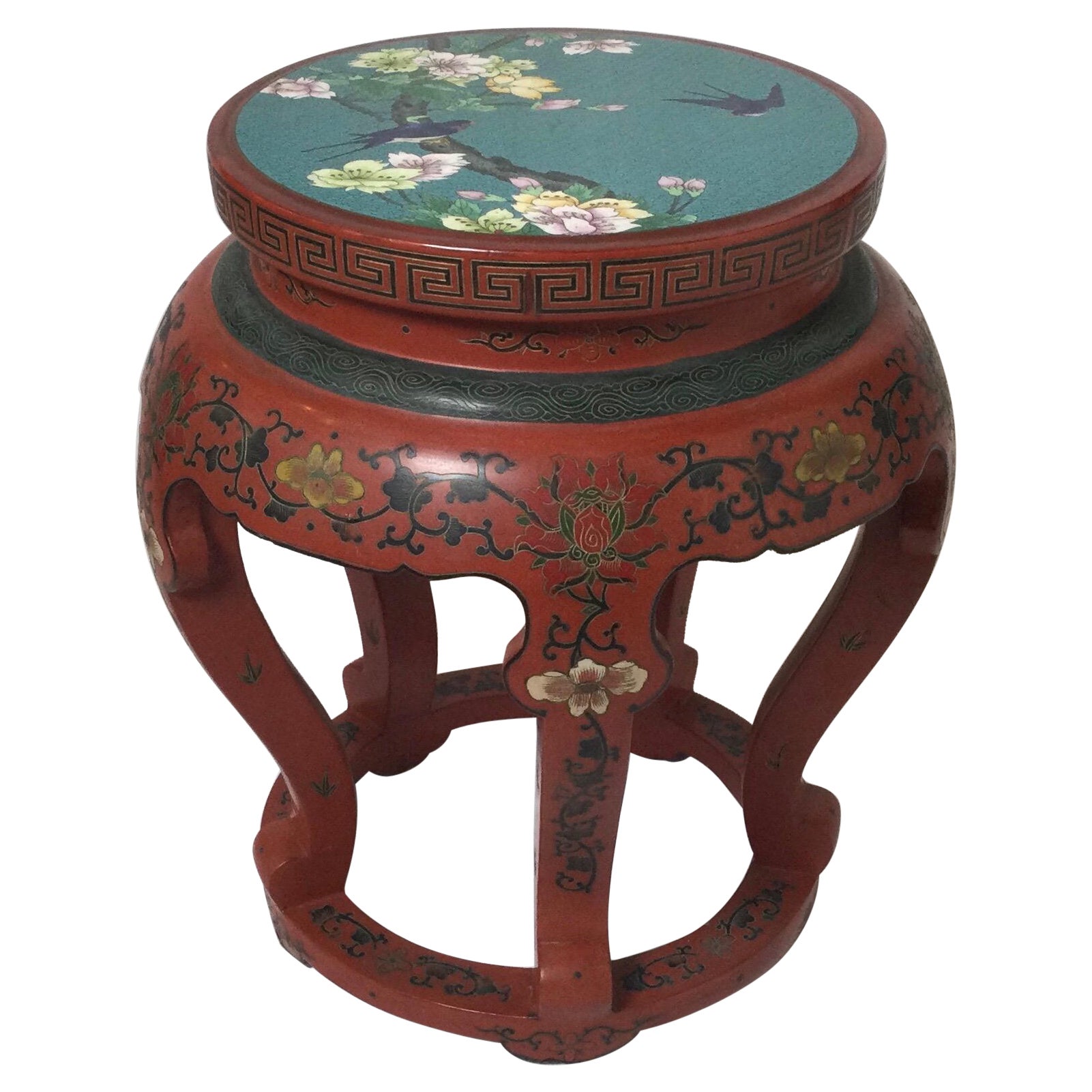 Chinese Lacquer Side Tables at 1stDibs