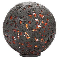 Hot Planet Table Lamp in Bronze by Christopher Kreiling