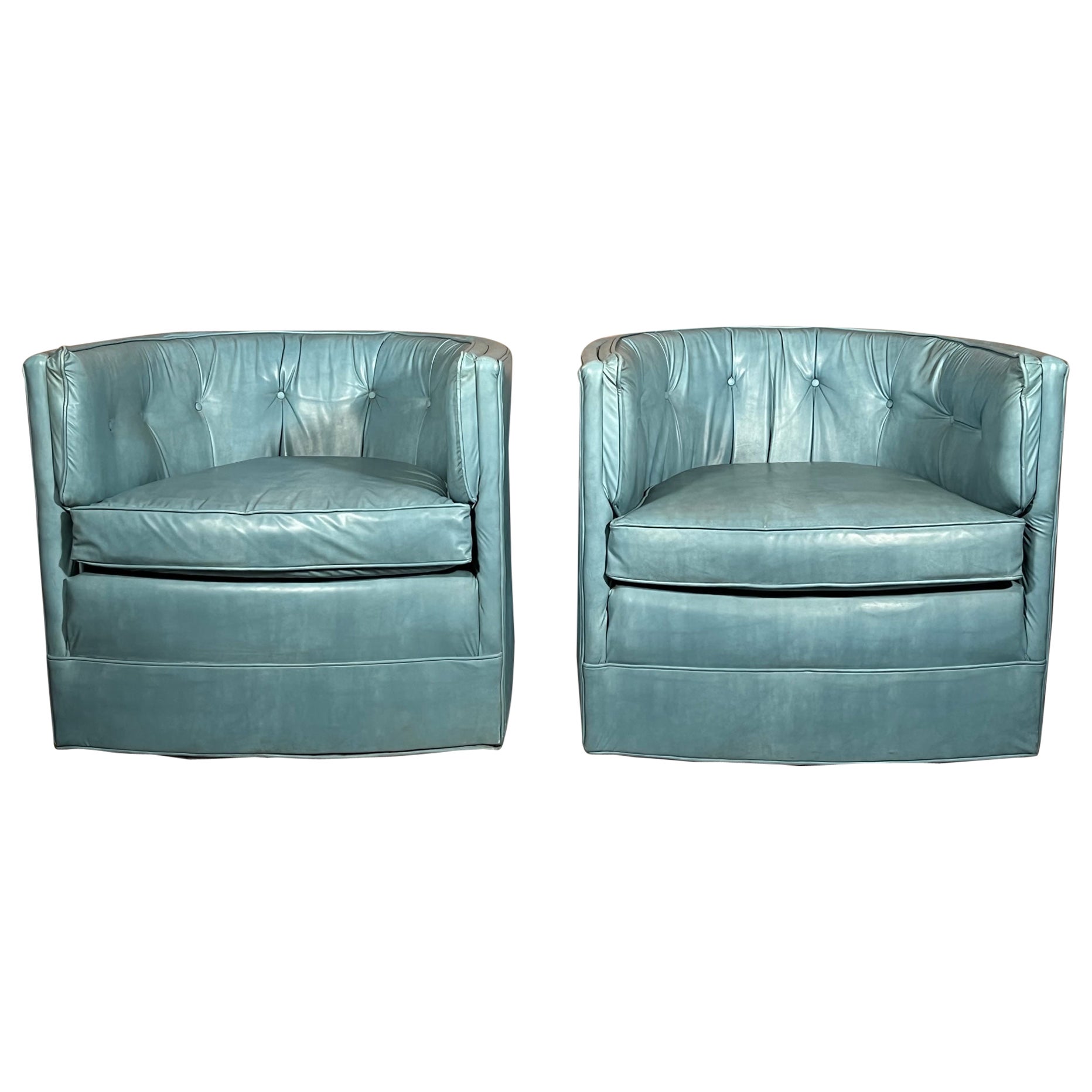 UNIQUE BARREL CHAIRS FASHIONED FROM INDUSTRIAL STEAM PIPES at 1stDibs