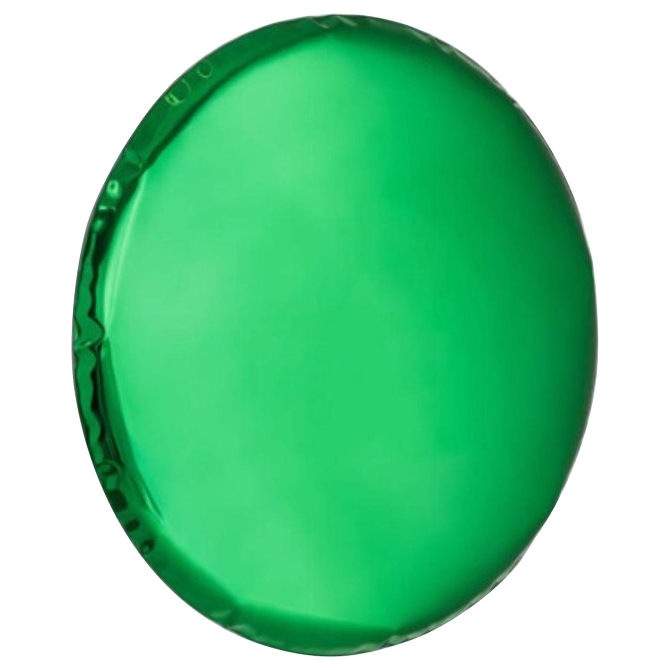 Emerald Oko 120 Sculptural Wall Mirror by Zieta