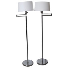 Pair of Chapman Adjustable Floor Lamps