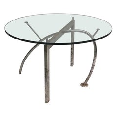 Italian Post Modern Round Dining Table Prototype by Massimo Iosa Ghini