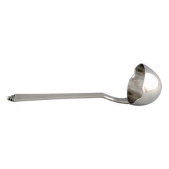 Georg Jensen Pyramid Sauce Spoon in Sterling Silver, Dated 1933-44