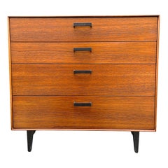 Mid-Century Thin Edge Chest of Drawers in Teak by George Nelson