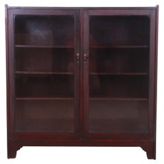 Stickley Brothers Antique Mission Oak Arts & Crafts Double Bookcase, Circa 1900