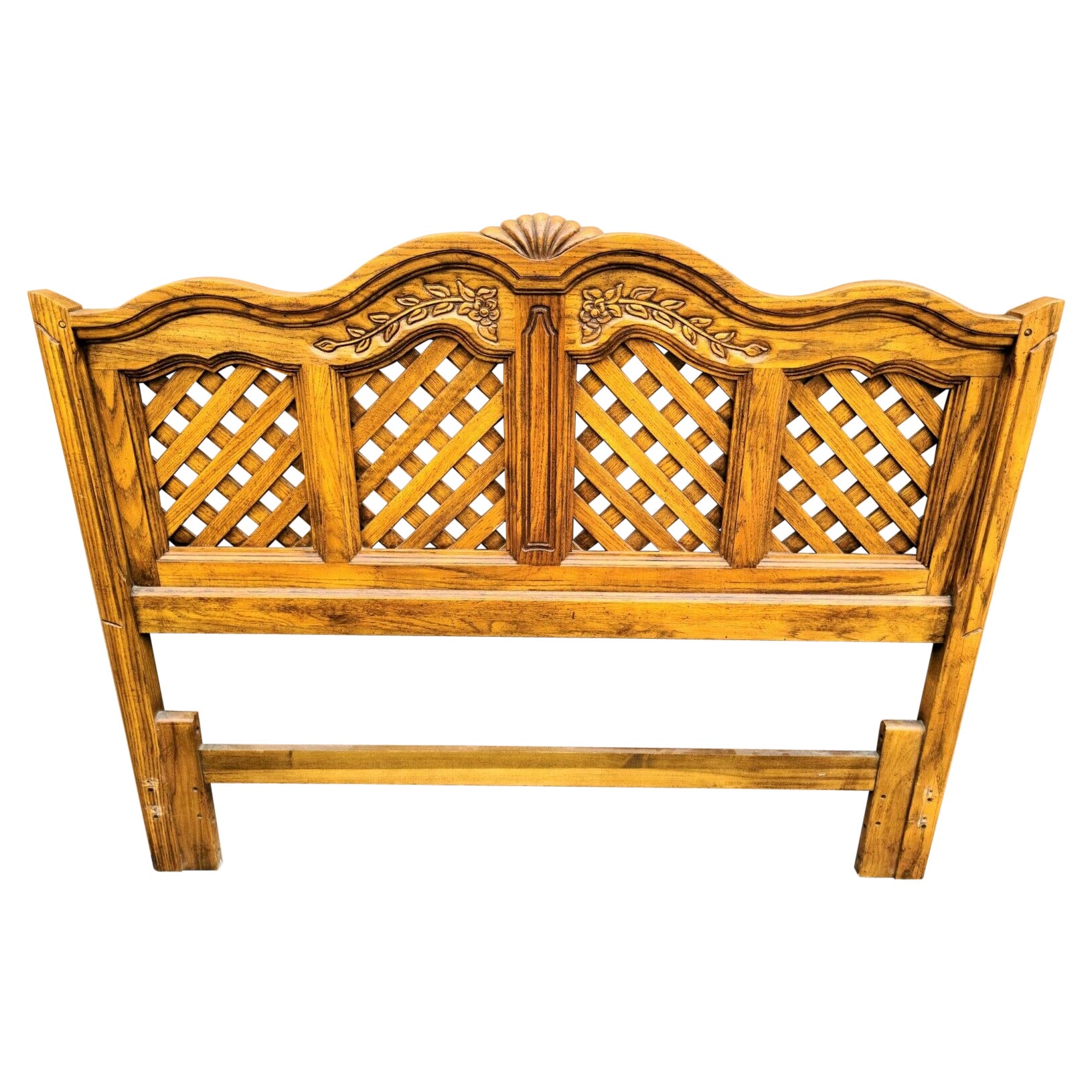 Thomasville French Provincial Solid Wood Queen or Double Headboard