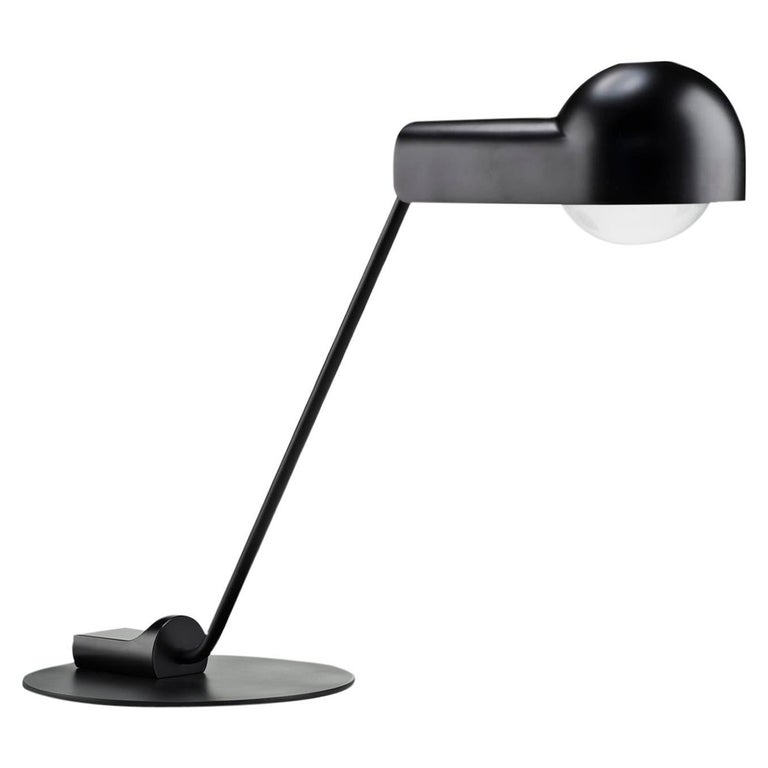 Joe Colombo 'Domo' Steel Table Lamp by Karakter For Sale