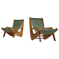 José Zanine Caldas Boomerang Lounge Chairs