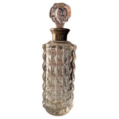 Decorative Italian Decanter/Bottle in crystal 1950s