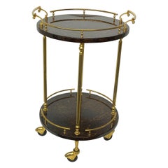 Small Aldo Tura Bar Cart