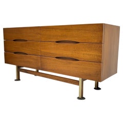 Mid-Century Modern American of Martinsville Six Drawer Dresser